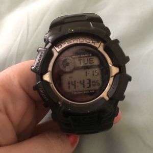 Black G Shock watch